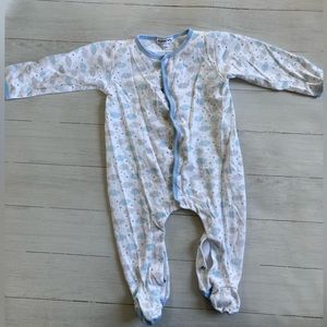 Magnolia Baby cloud print pj’s size 12 months
